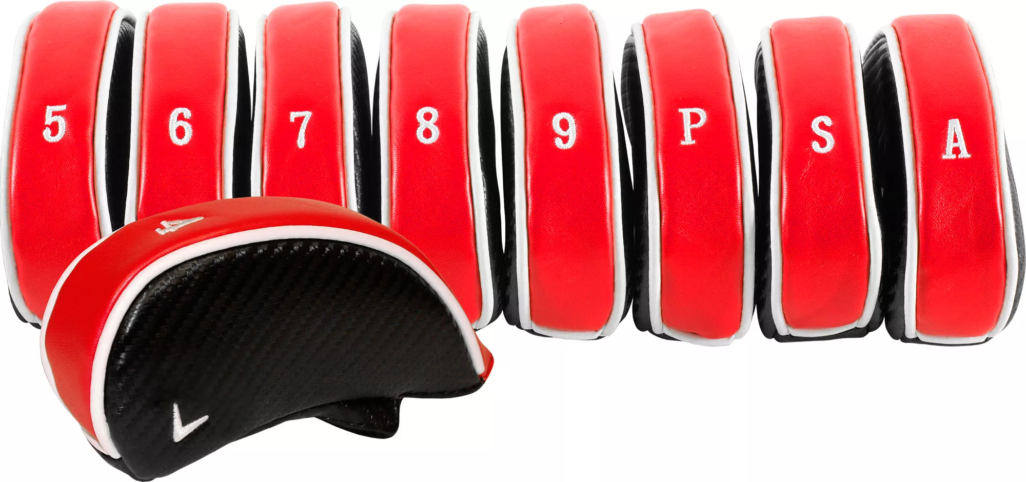 Callaway Deluxe Iron Headcovers (9-Piece Set) 3 Callaway Deluxe Iron Headcovers (9-Piece Set)