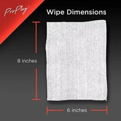 ProPlay Golf Shoe Cleaning Wipes -Ball Series Store GB520255 White DET