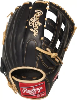 Rawlings 12.75'' GG Elite Series Glove -Ball Series Store GGE1275HBCCLZ DICGGE1275HBCC Black BCK
