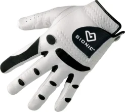 Bionic StableGrip Golf Glove -Ball Series Store GGNML White fingers