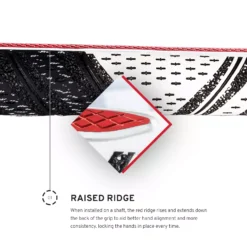 Golf Pride MultiCompound Plus 4 ALIGN Grip -Ball Series Store GP0123BKGY NOCOLOR DET alt3