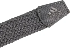 Adidas Men's Braided Stretch Belt -Ball Series Store GQ6885 Grey DET