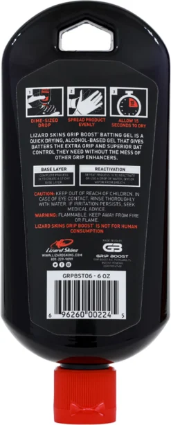 Lizard Skins 6 Oz. Grip Boost Bottle -Ball Series Store GRIPBOOST NOCOLOR BCK