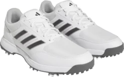 Adidas Men's Tech Response 3.0 Golf Shoes -Ball Series Store GV6888 WhiteSilverMetallic SET