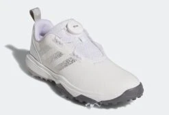 Adidas Youth CODECHAOS 22 BOA Golf Shoes -Ball Series Store GX3945 10058364 WhiteSilverGrey AR alt1