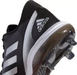 Adidas Women's Purehustle 2 Metal Fastpitch Softball Cleats -Ball Series Store H00984 BlackSilver DET alt1