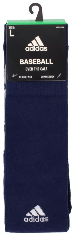 Adidas Icon Over The Calf Baseball/Softball Socks -Ball Series Store ICONOTC 515109 Navy PKG