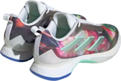 Adidas Women's Avacourt Tennis Shoes -Ball Series Store ID4232 WhiteSilver BCK