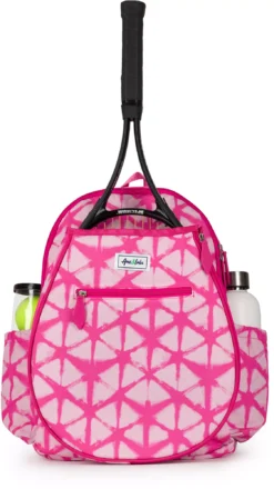 Ame & Lulu Jr. Love Tennis Backpack -Ball Series Store JLTBP261 BubblegumShibori FRT