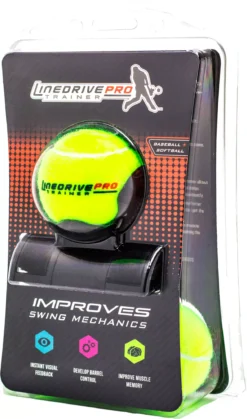 Line Drive Pro Swing Trainer 10 Line Drive Pro Swing Trainer -Ball Series Store LDP Black PKG