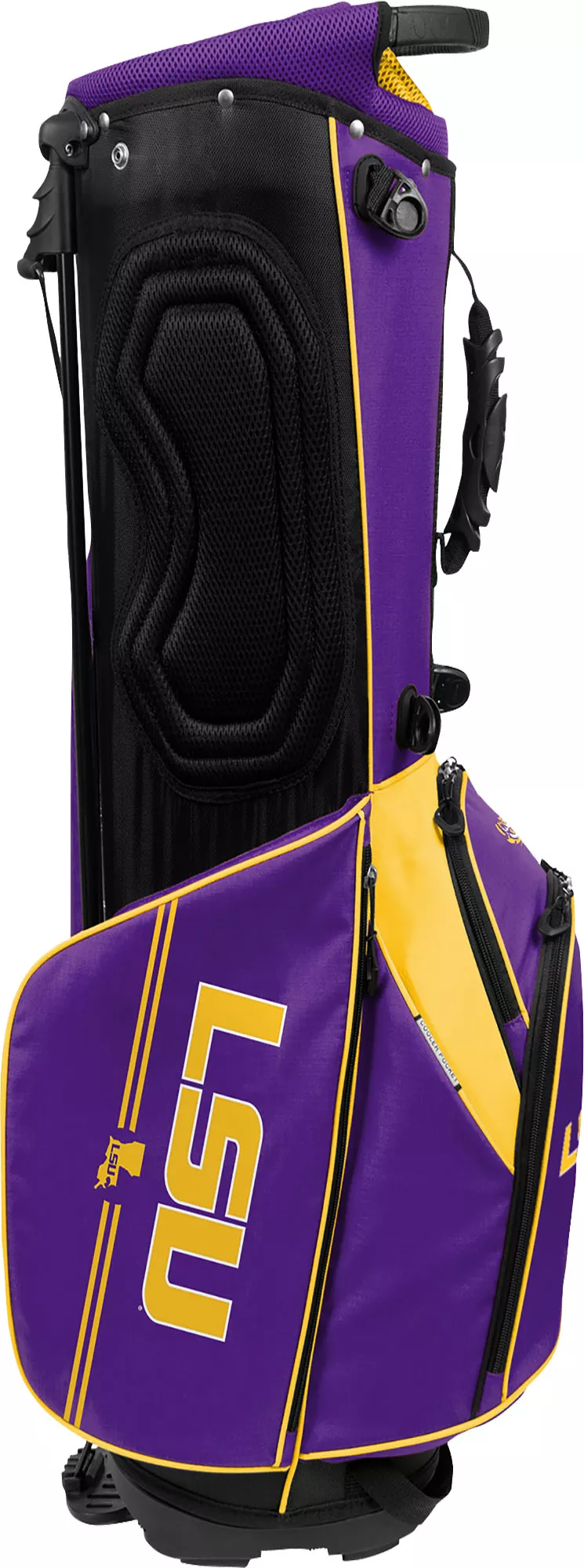 WinCraft Team Effort LSU Tigers Caddie Carry Hybrid Bag 4 WinCraft Team Effort LSU Tigers Caddie Carry Hybrid Bag - Image 2