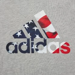 Adidas Men's Triple Stripe Graphic ¾ Sleeve Baseball Shirt -Ball Series Store MBA11016H AdidasLogoAmerica DET