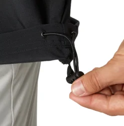 Adidas Men's Triple Stripe Long Sleeve Baseball Jacket -Ball Series Store MBA13006Z Black DET alt2