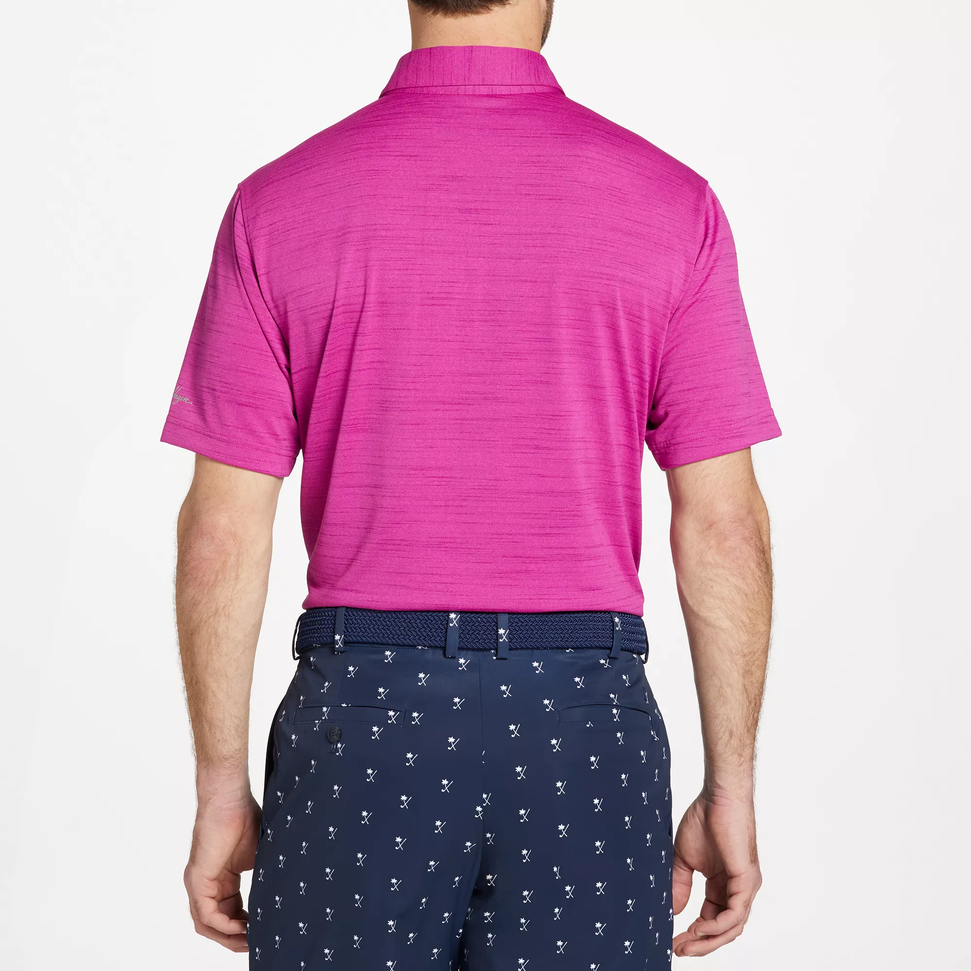 Walter Hagen Men's Perfect 11 Conversational Print Golf Polo 6 Walter Hagen Men's Perfect 11 Conversational Print Golf Polo - Image 4