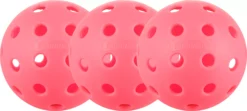 Monarch Outdoor Pickleballs 3-Pack -Ball Series Store MN18OUTDR3PKP NOCOLOR OPKG