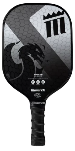 Monarch Dragon Slayer Pickleball Set 9 Monarch Dragon Slayer Pickleball Set -Ball Series Store MN22DRAGONSET BlackWhite DET alt1