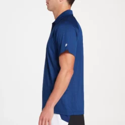 Prince Men's Match Core Tennis Polo -Ball Series Store MPT11021 Navy MODSDE