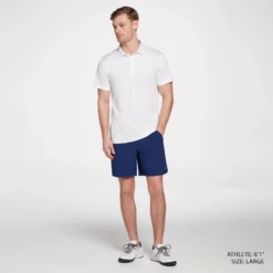 Prince Men's Match 7” Woven Tennis Shorts -Ball Series Store MPT14009 BlueDepths MODSTLAD