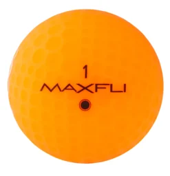 Maxfli 2023 Straightfli Matte Orange Personalized Golf Balls -Ball Series Store MX23STRAFLIGORP Black FRT