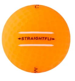 Maxfli 2023 Straightfli Matte Orange Personalized Golf Balls -Ball Series Store MX23STRAFLIGORP Black SDE