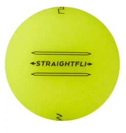 Maxfli 2023 Straightfli Matte Yellow Personalized Golf Balls -Ball Series Store MX23STRAFLIYLWP Black SDE