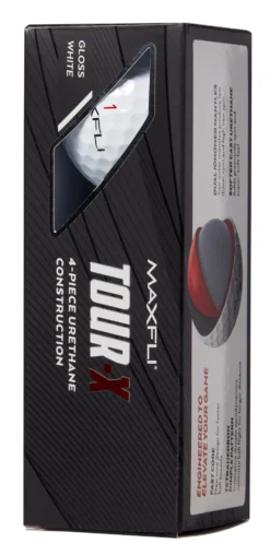 Maxfli 2023 Tour X Personalized Golf Balls -Ball Series Store MX23TOURXWP Black SLV