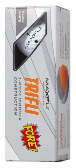 Maxfli 2023 TriFli Fore Vibes Golf Balls 11 Maxfli 2023 TriFli Fore Vibes Golf Balls -Ball Series Store MX23TRIFLIVFOR NOCOLOR AL alt1