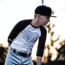 McDavid Youth HEX ¾ Sleeve Sternum Shirt 6 McDavid Youth HEX ¾ Sleeve Sternum Shirt -Ball Series Store McDavid MD7630 HexSternumShirtRaglan