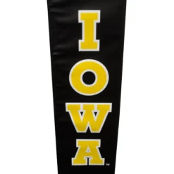 Goalsetter Iowa Hawkeyes Basketball Pole Pad -Ball Series Store PC824IA Black FRT alt1