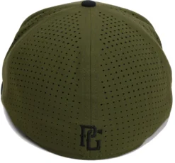 Perfect Game Hoffman Patriot Cap -Ball Series Store PG038 ArmyGreenBlack BCK