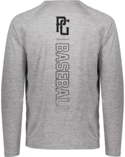 Perfect Game Men's Endurance Coolcore Long-Sleeve T-Shirt -Ball Series Store PG2570 55M2214 AthleticGreyHeather BCK