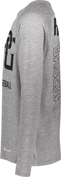 Perfect Game Men's Endurance Coolcore Long-Sleeve T-Shirt -Ball Series Store PG2570 55M2214 AthleticGreyHeather SDEL