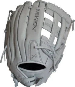 Miken 13'' Pro Series Slowpitch Glove 9 Miken 13'' Pro Series Slowpitch Glove -Ball Series Store PRO130 WW 01 White BCK