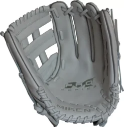 Miken 13'' Pro Series Slowpitch Glove 10 Miken 13'' Pro Series Slowpitch Glove -Ball Series Store PRO130 WW 01 White PALM