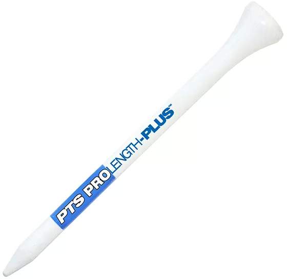 Pride PTS 3.25" Blue On White ProLength Plus Tees - 83 Pack 4 Pride PTS 3.25" Blue On White ProLength Plus Tees - 83 Pack - Image 2