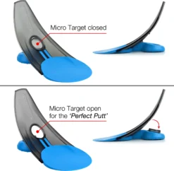 PuttOut Pressure Putt Trainer -Ball Series Store PUTBLUE Blue DET