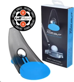 PuttOut Pressure Putt Trainer -Ball Series Store PUTBLUE Blue FRT