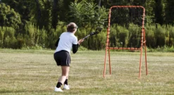 PowerBolt Youth Lacrosse Rebounder -Ball Series Store PWRBLAX191 lifestyle