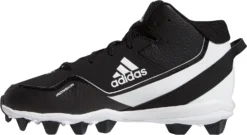 Adidas Kids' Icon 7 Mid MD Baseball Cleats -Ball Series Store S23704 BlackWhite INS