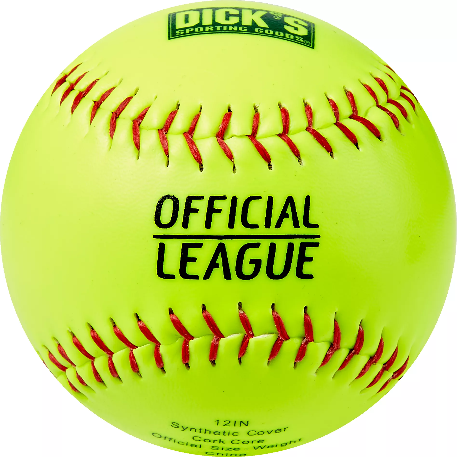 DICK'S Sporting Goods 12'' Slowpitch Practice Softballs – 6 Pack 4 DICK'S Sporting Goods 12'' Slowpitch Practice Softballs – 6 Pack - Image 2