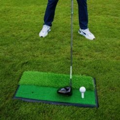 Me And My Golf Dual-Turf Hitting Mat - Includes Instructional Training Videos -Ball Series Store SCMAMG008 NOCOLOR DET