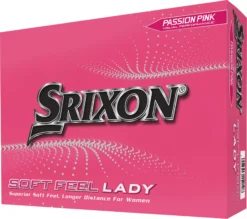 Srixon 2023 Soft Feel Lady Pink Personalized Golf Balls -Ball Series Store SFL8PPK Black AL alt1