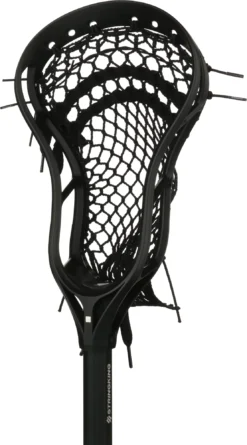 StringKing Senior Complete 2 Attack Lacrosse Stick -Ball Series Store SKCOMP2SR BlackBlack AL