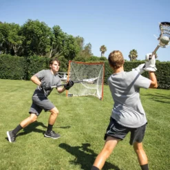 SKLZ Quickster 6' X 6' Lacrosse Goal -Ball Series Store SKLZ 0335 QuicksterLacrosseGoal Action1