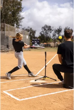 SKLZ Travel Batting Tee Elite 30 SKLZ Travel Batting Tee Elite -Ball Series Store SKLZ 94972 TravelTeeElite Lifestyle6