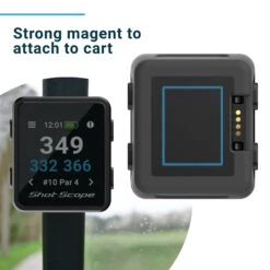 Shot Scope H4 GPS + Shot Tracking Handheld -Ball Series Store SS HAN H4 BLK Black TEC alt6