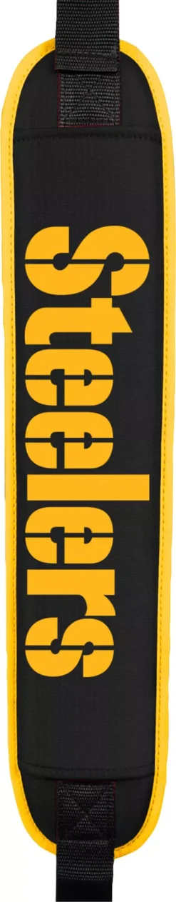 WinCraft Team Effort Pittsburgh Steelers Bucket III Cooler Cart Bag -Ball Series Store STEELERSCB21 NOCOLOR TOP