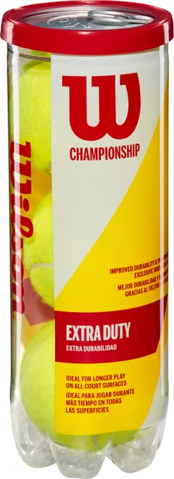 Wilson Championship Extra Duty Tennis Balls - 4 Pack -Ball Series Store T1096V NOCOLOR PKG alt1