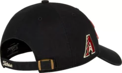 Titleist Men's MLB Garment Wash Golf Hat -Ball Series Store TH21AGMLB AZ BlackRed BCK