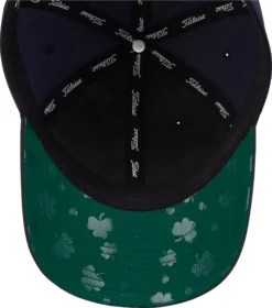 Titleist Men's Players Performance Shamrock Golf Hat -Ball Series Store TH23APPSH 431 NAVYGREEN DET